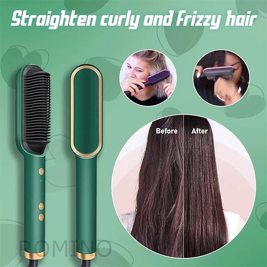 Electric Hair Straightener Comb Brush